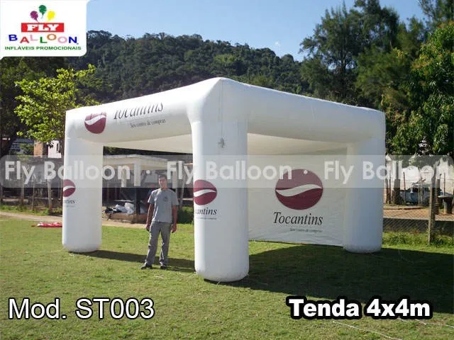 Tenda inflável personalizada para Drogaria Tocantins