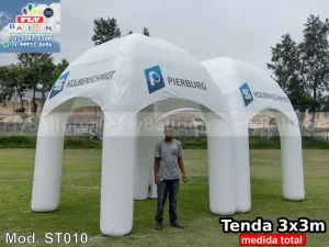 stands infláveis personalizados promocionais pierburg